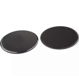 JG GLOBAL Core Sliders Sliding Discs 2 Units - Double Sided Sliding Discs for Home, Yoga, Fitness, Pilates, Abdominals, Body Exercises, Crossfit