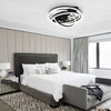 Dawn Whisper 24" Ceiling Fans with Lights and Remote 6