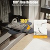 Retractable Foldable Ironing Board 180° Swivel Pull Out Ironing Board