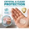 6 Pack Clear Wall Protector Door Stoppers – 2 Inch