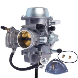 GLENPARTS Replacement Carburetor works for POLARIS PREDATOR 500 ATV Quad Carb 2003 2004 2005 2006 2007 4 Stroke Engine PD42J Intake Side Inner Diameter 42mm