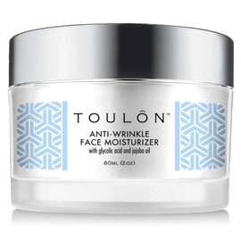 Glycolic Acid Cream 10% Face Moisturizer. Best Alpha Hydroxy Acid Products; Exfoliating, Anti-Aging Wrinkle Cream with AHA for Acne Prone Skin; Natura