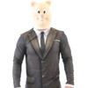 Costume Agent Adult Pig Costume Latex Mask