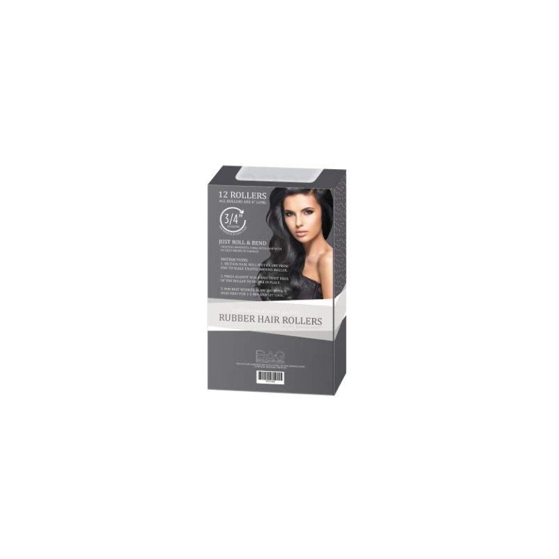 My Beauty Spot Professional Salon Quality Rubber Hair Rollers (Light