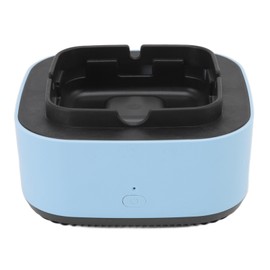 Smokeless Ashtray Multifunctional Anti Fly Dust 2 in 1 Negative Ion Air Fresher for Home Blue