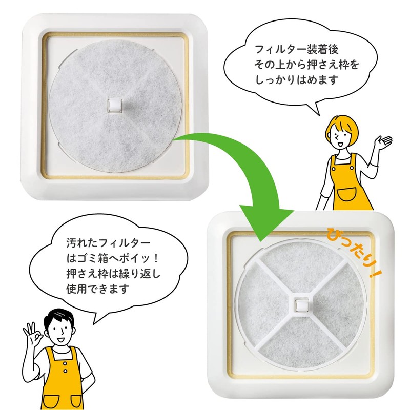 Filter Com UNIX [Compatible with KRP150 / KRP-150 / ※Frameless
