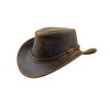 Black Jungle Kimbolton Leather Western Hat Australia Cowboy Hat, tan