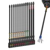 Geinxurn 13pcs 6” Double Impact #1#2#3 Phillipes Screwdriver Bits Set,
