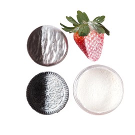 Crystal White Luster Dust Edible for Drinks, Cakes and Chocolate - 15g Pack - Diamond White Dazzle Dust Powder Food Coloring for Wet-Dry Application, Tasteless, Vegan, Gluten Free