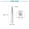 ACROPIX Universal Silver Tone Aluminum Alloy 40mm Bicycle French Type