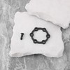 eMagTech 4mm Hub Brake Disc Spacer with Screws Aluminum Alloy
