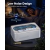 Ultrasonic Jewelry Cleaner for Glasses Watches Rings Dentures,12OZ White