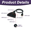 HDMI Switch 3 in 1 4K, interruttore HDMI 3 ingressi