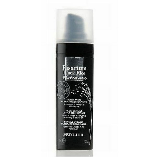 PERLIER BLACK RICE PLATINUM ULTRA-RENEWING FACE SERUM, 1 oz NWOB