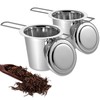 Yoassi Tea Infuser, 304 Stainless Steel Tea Filter Strainer with