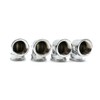 DOJA Barcelona 90° Threaded Fitting Made of Chrome-Plated Brass |