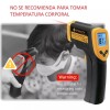 ETCity Termometro Digital Medidor Temperatura 380 Celsius Infrarroj