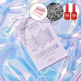 classic nail Balagel Radiant Syrup Gel Glitter 8-piece set + 2 top gels / 발라젤 레디언트 시럽젤 글리터 8종 세트+탑젤2개