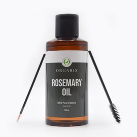 ORGARIX - Pure Rosemary Oil for Hair Growth - 200ml - Boost Hair Growth, Ideal for Strengthening Hair and Reducing Hair Loss - Perfect for Curly Hair, with a Refreshing Smell