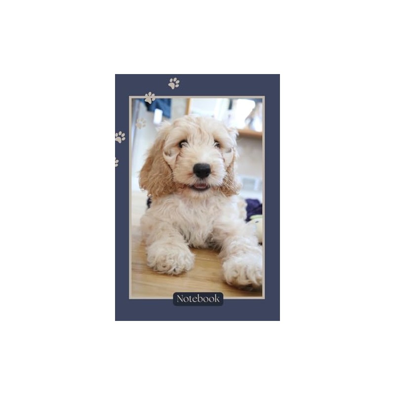 Cockapoo Notebook with 120 Lined Pages: Gift Idea for Dog
