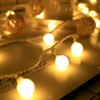 Outdoor String Lights Waterproof USB Charging Patio Lights Hanging Decor