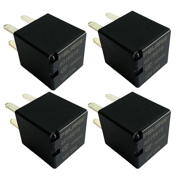 4Pcs 4016819 12VDC 20A Ultra Micro ISO Automotive Relay 4-pin，General