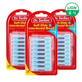 Dr. Sedac Soft Slide Interdental Brushes 56-pack x 3 packs / 닥터세닥 소프트 슬라이드 치간칫솔 56개입 x 3개