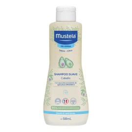 Mustela Shampoo Suave Hipoalergénico Sin Lágrimas Bebé 500ml