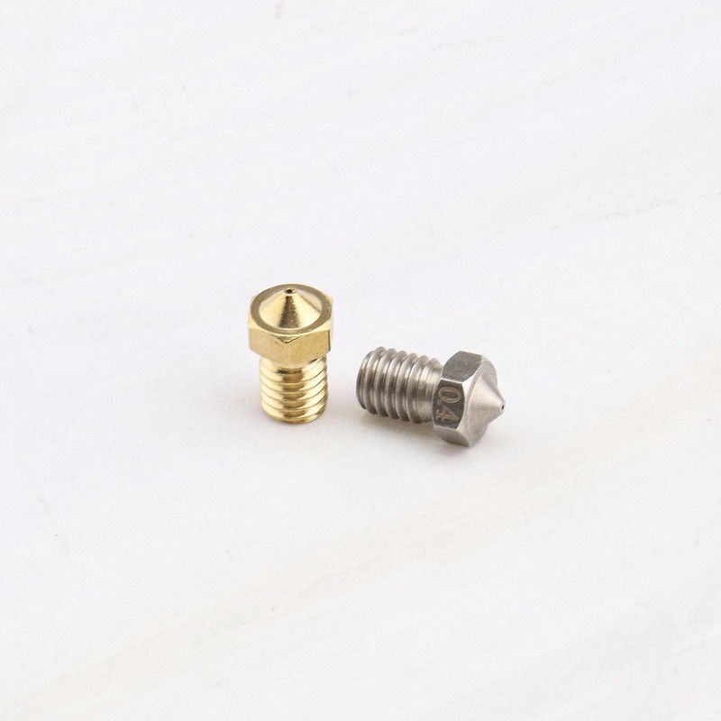 EMSea 16-Piece 3D Printer Nozzle Set, Size 0.2 mm, 0.4