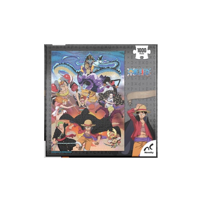 Novelty One Piece, Rompecabezas Coleccionable, 1000 Piezas, (JCA-4028)