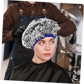 Baluue Hair Dyeing Caps Hair Heat Caps for Styling Deep Conditioning Hat for Home Use