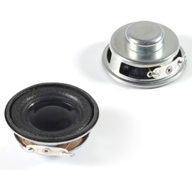 ALMOCN 2PCS 4Ohm 5W DIY Small Full Range Audio Speaker Stereo Woofer Loudspeaker for Arduino and DIY Speaker