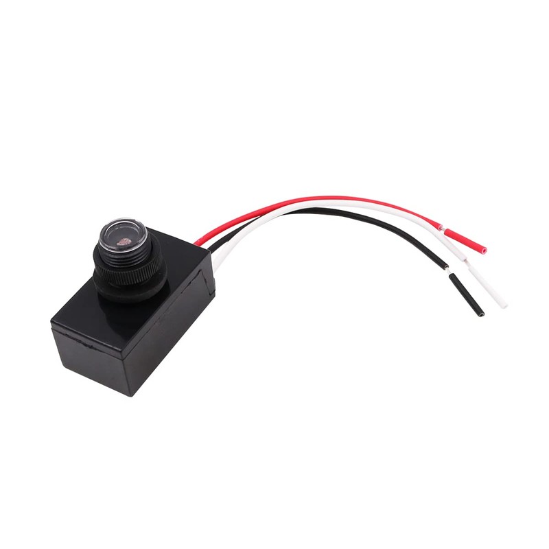 VOANZO 2 Packets Sunlight Sensor for Outdoor Lighting 120-277V Light