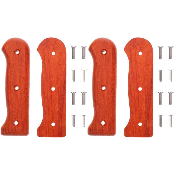 Hemoton Wooden Handle 2 Sets Kitchen Handle Multi Function Tool
