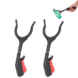 2Pcs Litter Pickers, Grabber Stick, Helping Hand Grabber, Litter Pickers for Children, for Disabled, Multiuse Aid to Pick Rubbish, Weeds, Leaves (30cm)
