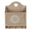 Out of the blue Mandala Wooden Key Holder with Compartment