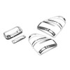 Sizver Chrome Tail Light+Tailgate Covers for 09-14 Ford F150*with Camera Holes*