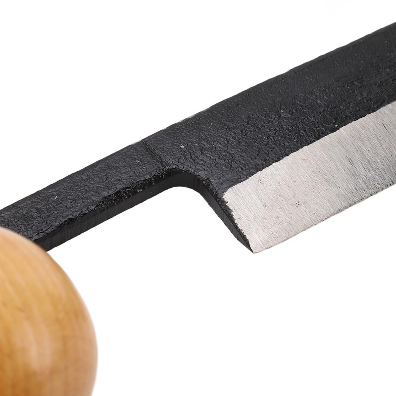 Straight Draw Double Anti Slip Wooden Handle Incisive Tungsten Steel