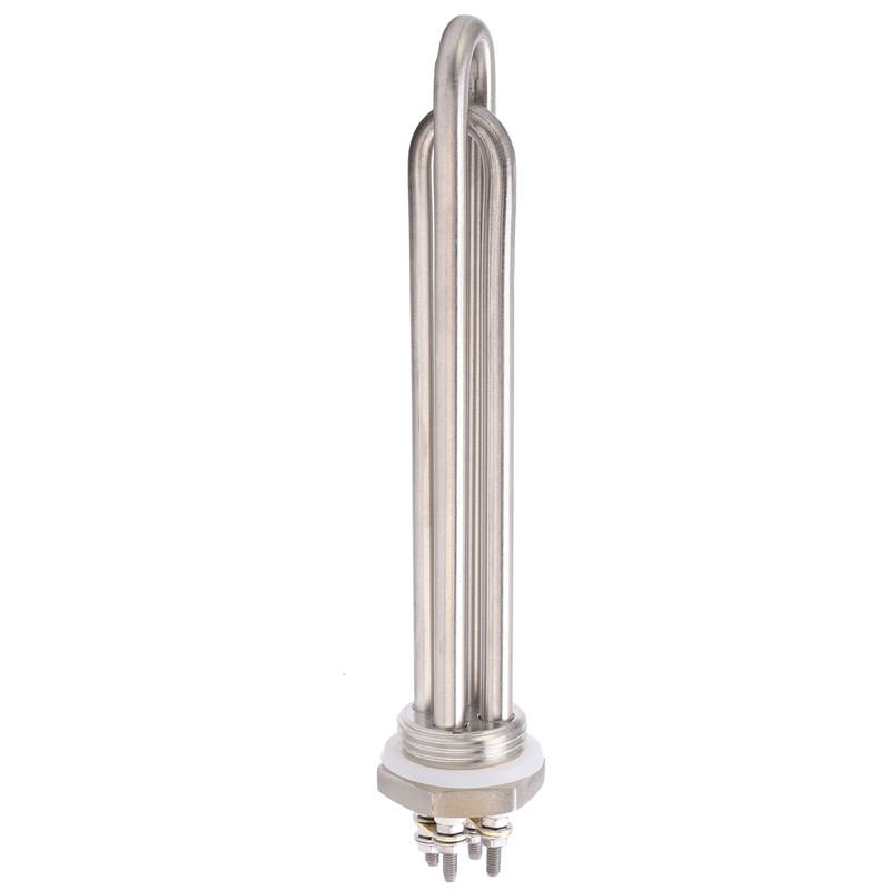 Immersion Water Heater Stainless Steel 1"NPT Thread Portable Quick Heating