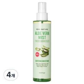 Cosmate Real Nature Aloe Vera Mist, 4, 200ml / 코스메이트 리얼 네이처 알로에베라 미스트, 4개, 200ml