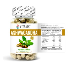 Vitamx Suplemento 300 Capsulas Relajante Antiestres