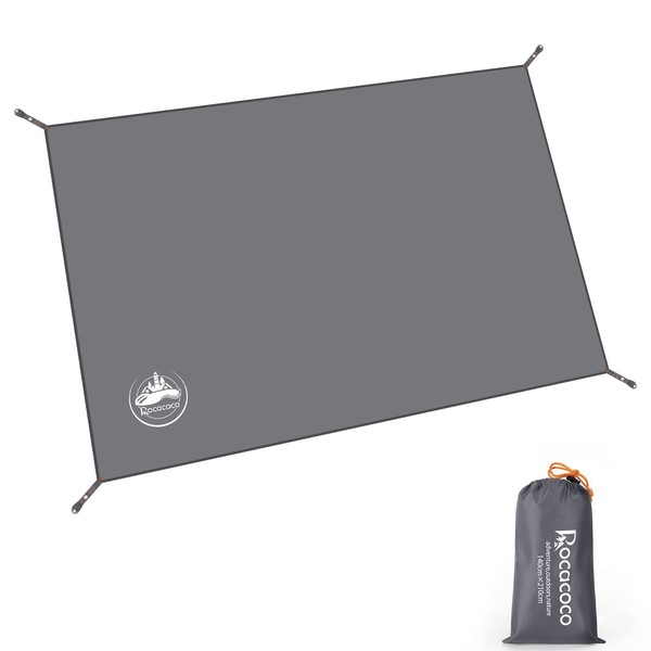 Rocacoco Tent Sheet, Tarpaulin Tarpaulin, Water Pressure Resistance 3.9 ft