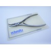 INOX Needle-Nose Pliers 120 mm - schmitz 4214FP00-RF - Curved