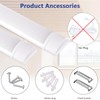 Litglobe 2FT LED Shop Lights, 20W Tube Light Fixture, 2FT