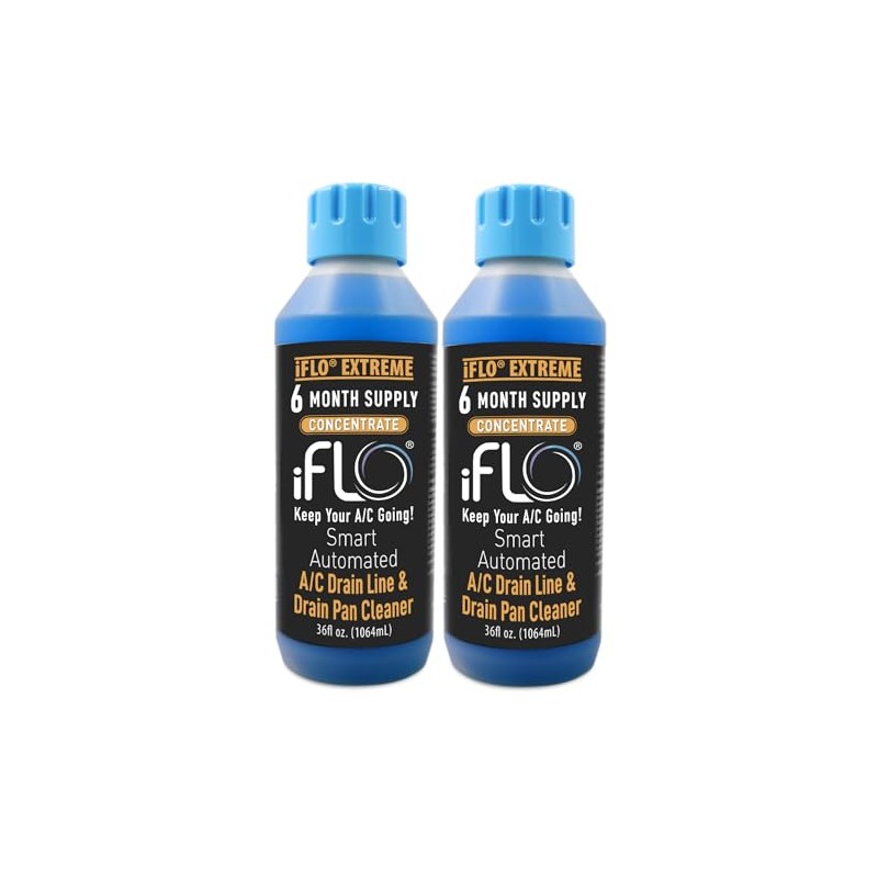 iFLO 6 Month Smart Automated AC Drain Line Cleaner Cartridge