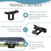 Drainage Clips for Solar Panels - Self-Cleaning Polycarbonate Water Guide
