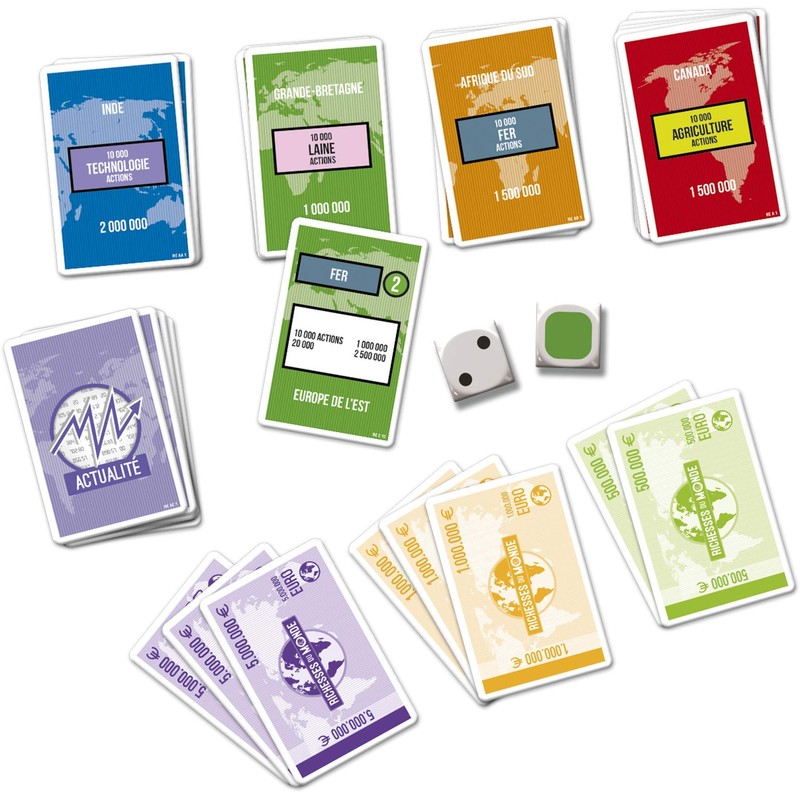 LANSAY 75125 Riches of the World Card Game 75125, Riches