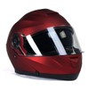 Milwaukee Helmets MPH9817DOT Breeze Red Advanced Motorcycle Modular Helmet Biker