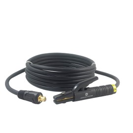 300 Amp Welding Electrode Holder Lead Assembly - Dinse 35-70 Connector - #1 AWG cable (15 FEET)