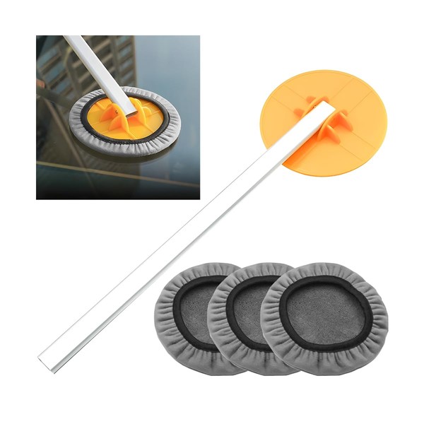 Sandfren Car Windshield Cleaner Tool, Vehicle Window Cleaning Kit with